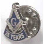 Anniversary Lapel Pin 25 yr