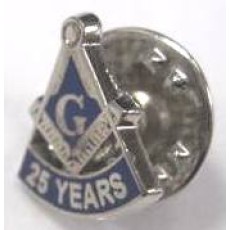 Anniversary Lapel Pin 25 yr