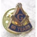 Anniversary Lapel Pin 60 yr