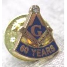 Anniversary Lapel Pin 60 yr