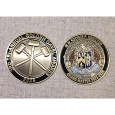 Golden Gavels Challenge Coin