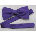 Bow Tie, Purple Pre-tied